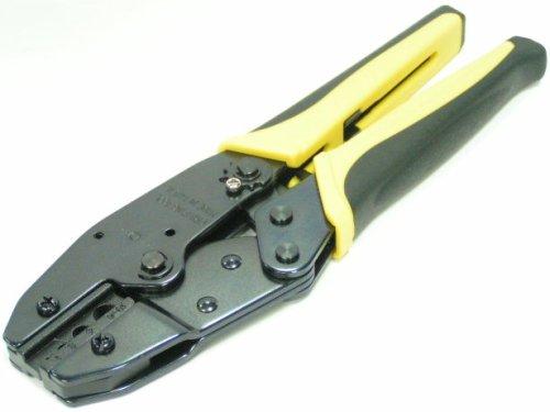 Ratchet Crimping Tool HT-802N for AWG20-18/16-14/12-10/8 Non-Insulated Terminal